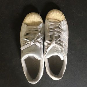 Adidas original white shoes